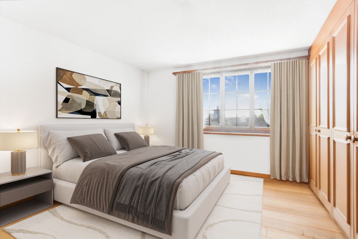 Freistehendes Einfamilienhaus mit viel Umschwung und herrlicherAussicht - Bild 5