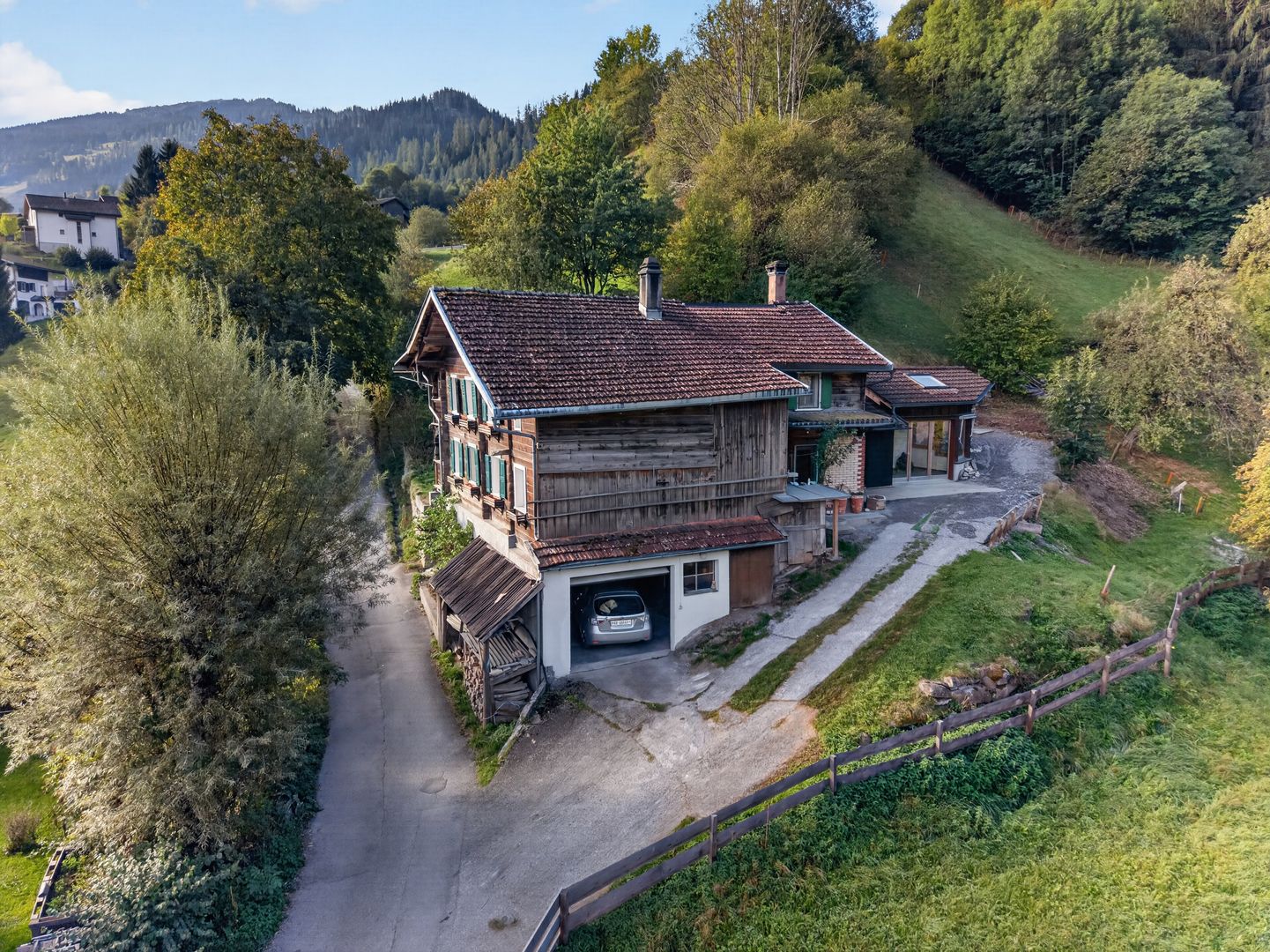Charmantes Strickbau-Einfamilienhaus mit Wintergarten im Prättigau - Bild 10