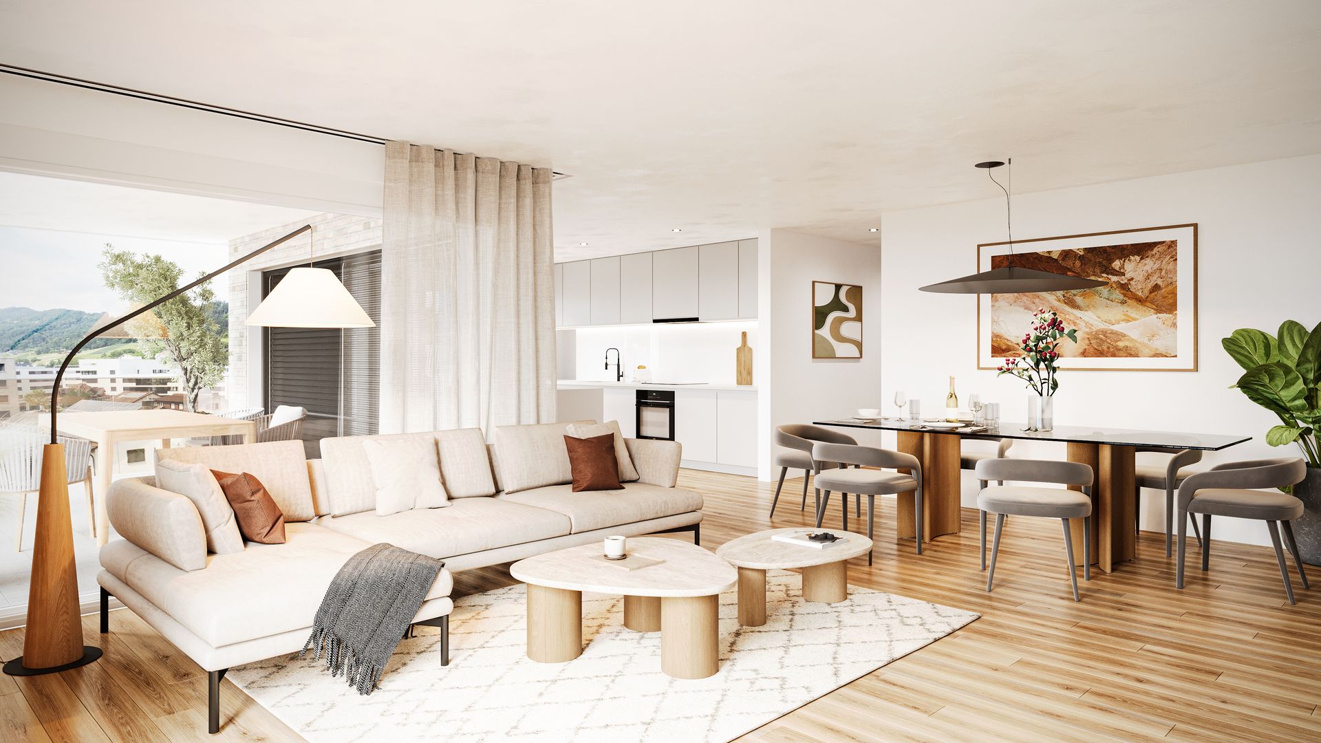 Neubauprojekt "Widnau West" - 4.5-Zimmer-Wohnung an ruhiger Zentrumslage mit vielen Extras - Bild 3