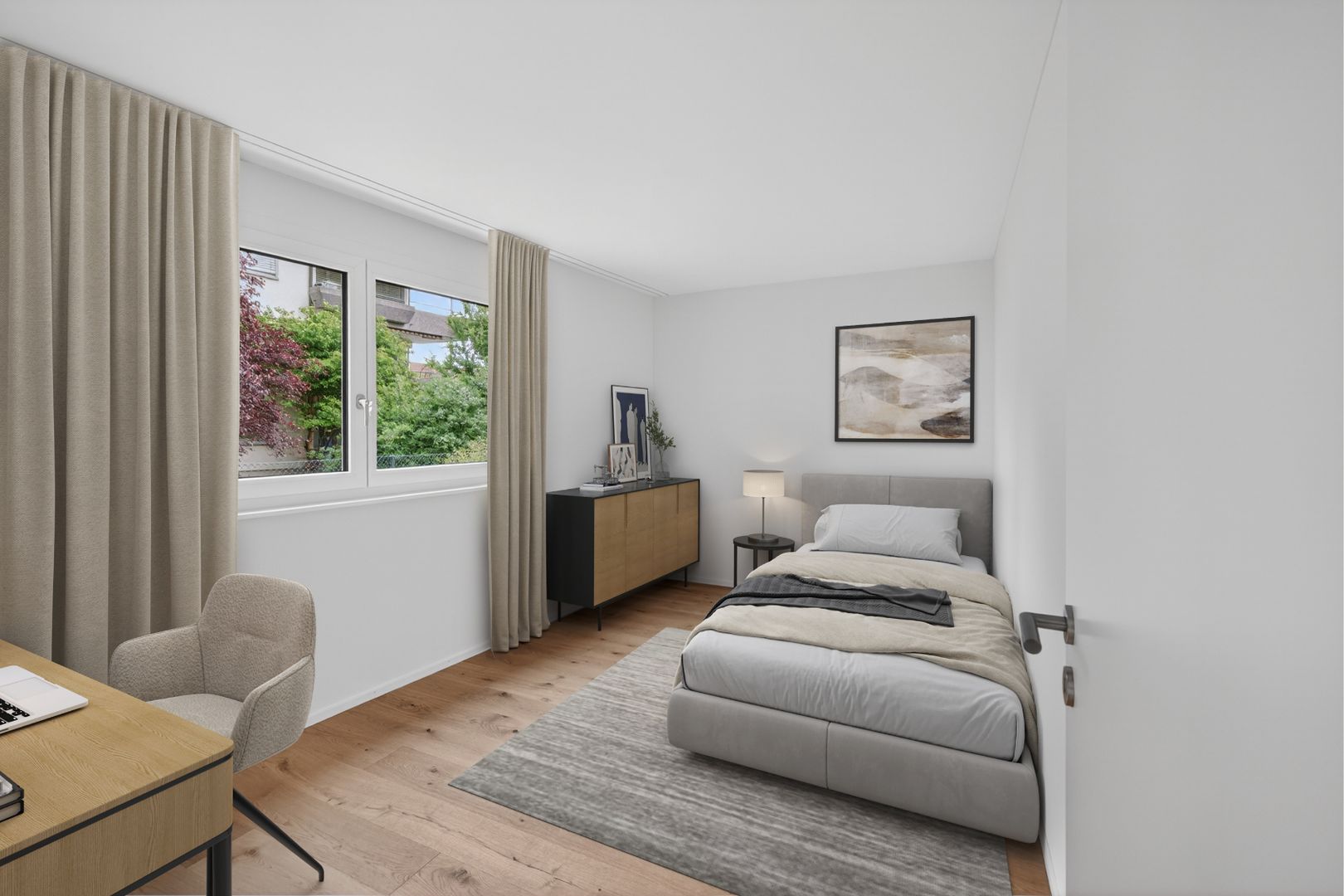 Hochwertige Neubauwohnung mit eigenem Garten an zentraler Lage - Bild 7