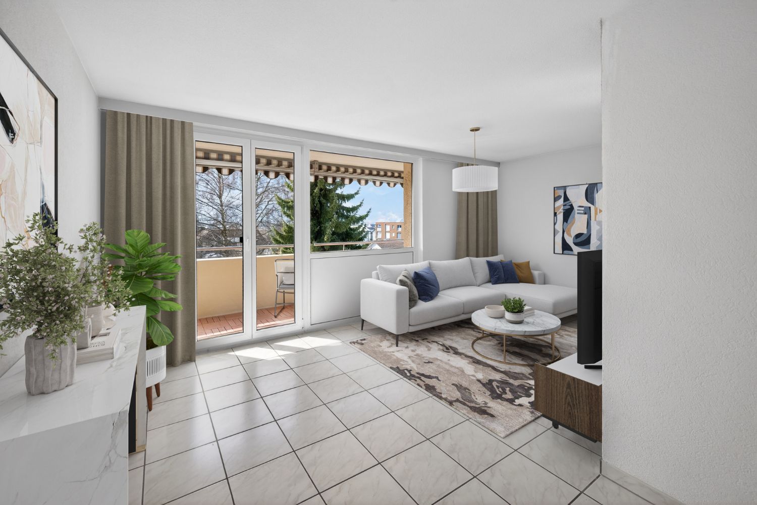 Wohnen über den Dächern von Widnau, mit sonniger Terrasse und Panoramablick - Bild 2