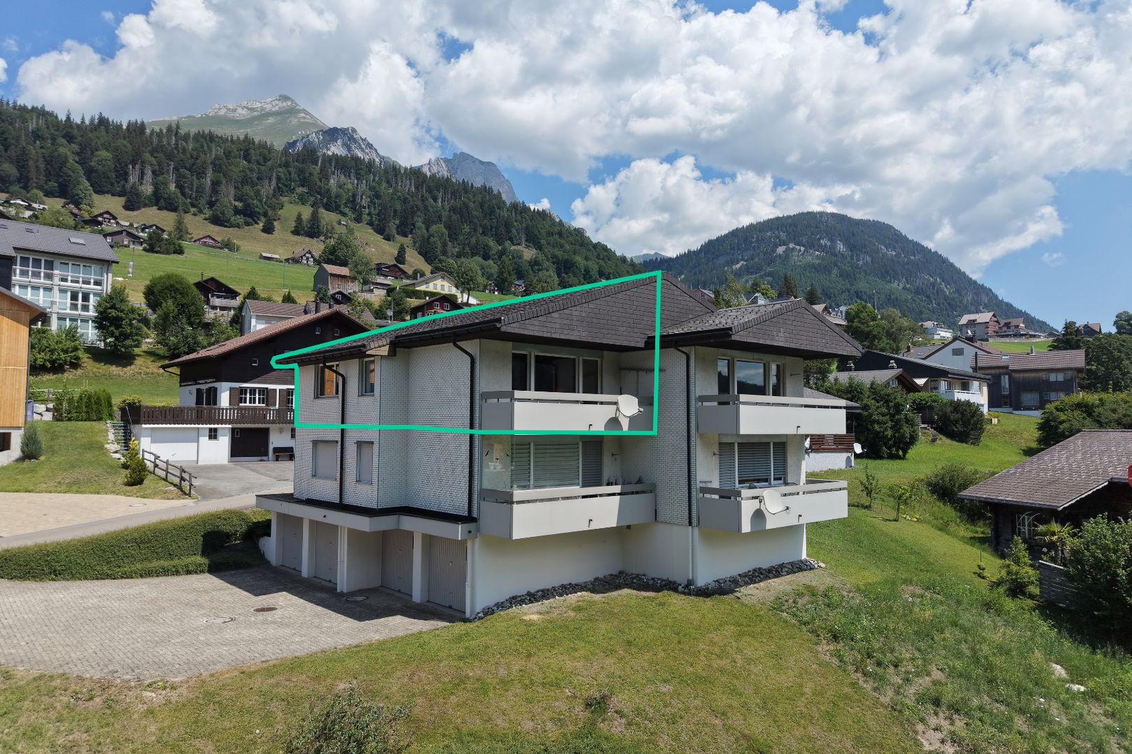 Sonniges 3.5-Zimmer-Feriendomizil mit Bergsicht, Loipe und Skilift vor der Tür - Hauptbild