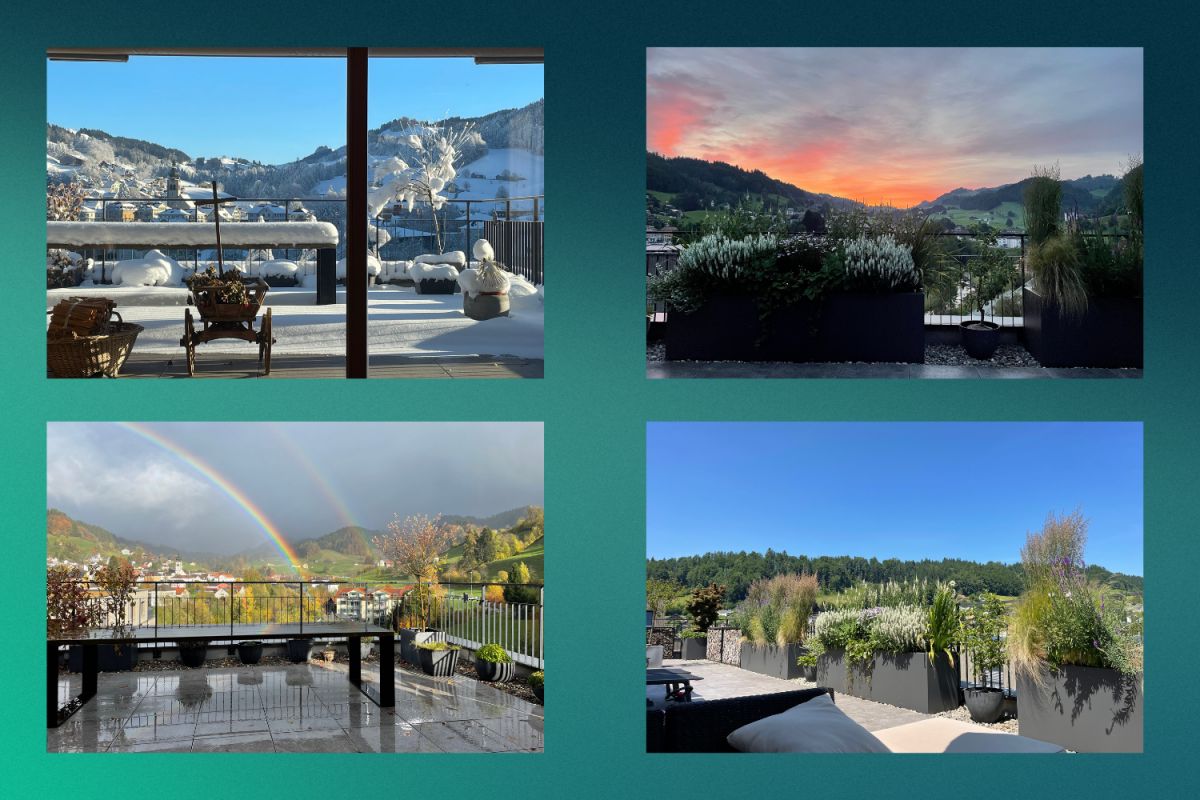 Exklusive Attikawohnung im modernen Holzbau und schöner Panoramasicht - Bild 9