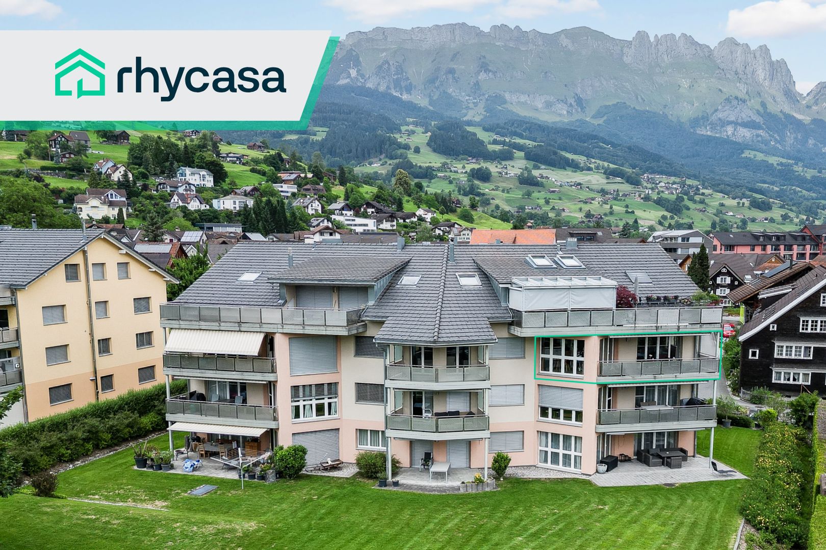 Ruhig wohnen, zentral leben – sonniger Balkon mit schönem Weitblick - Bild 2