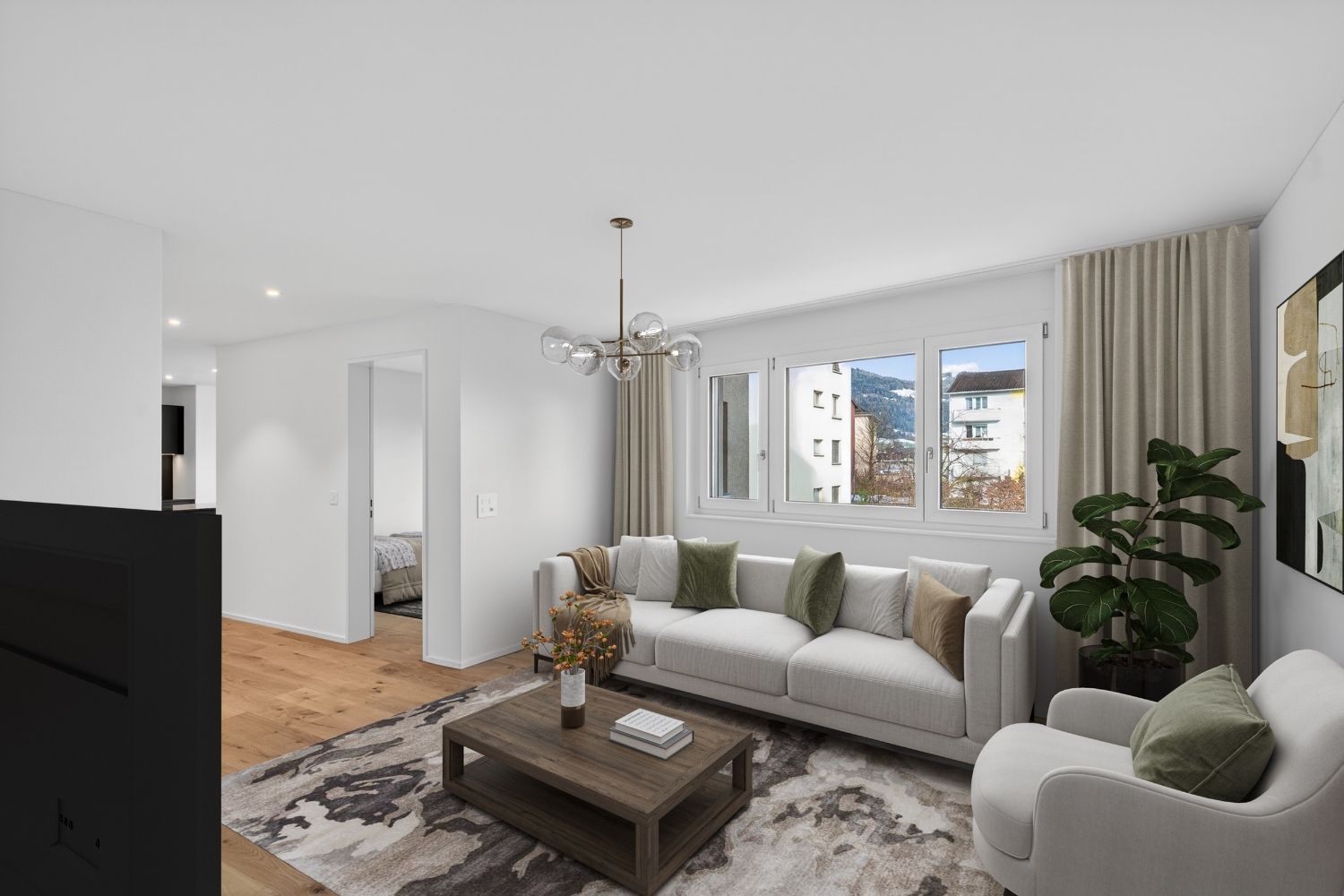 Hochwertige Neubauwohnung an ruhiger und zentraler Lage - Bild 4