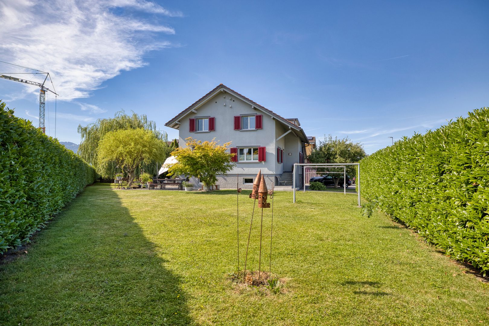 Einfamilienhaus mit grossem Garten und Gartenhaus in Oberriet - Hauptbild