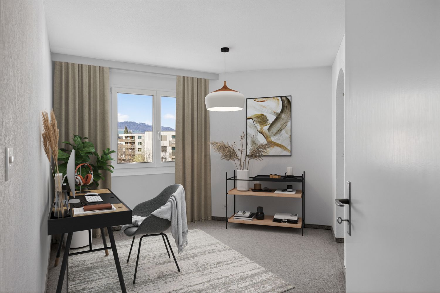 Wohnen über den Dächern von Widnau, mit sonniger Terrasse und Panoramablick - Bild 9