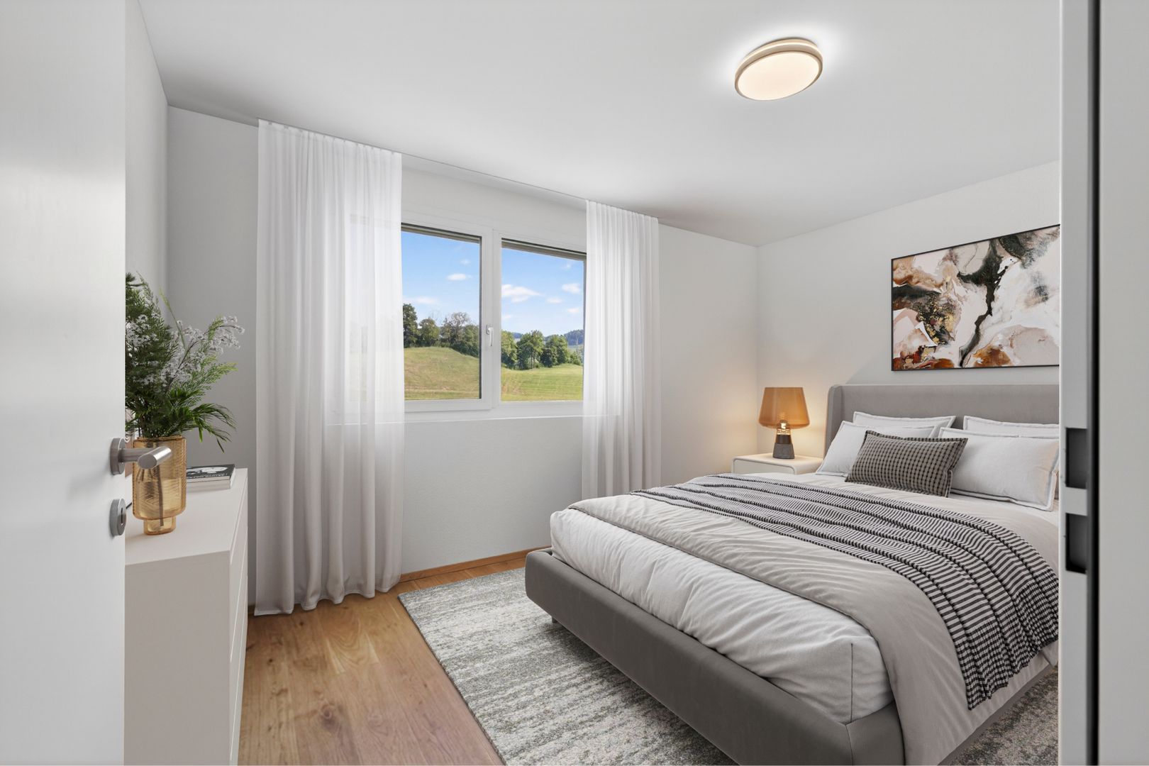 Sonniges Einfamilienhaus mit moderner Architektur und hochwertigem Ausbau - Bild 6